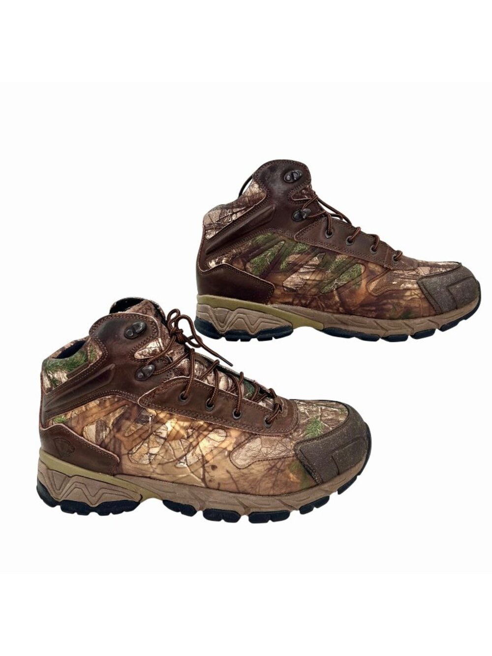 MEN'S HERMAN SURVIVORS WATERPROOF CAMO HIKING BOOTS SIZE 12